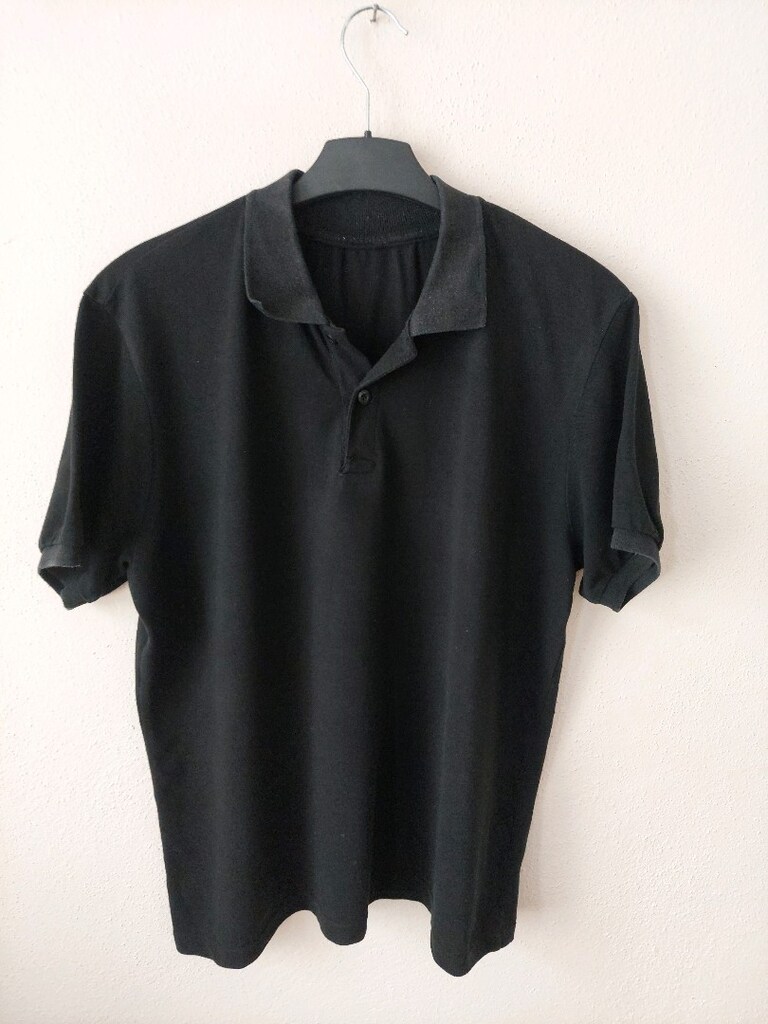 Defacto Erkek Polo yaka siyah tshirt - 7