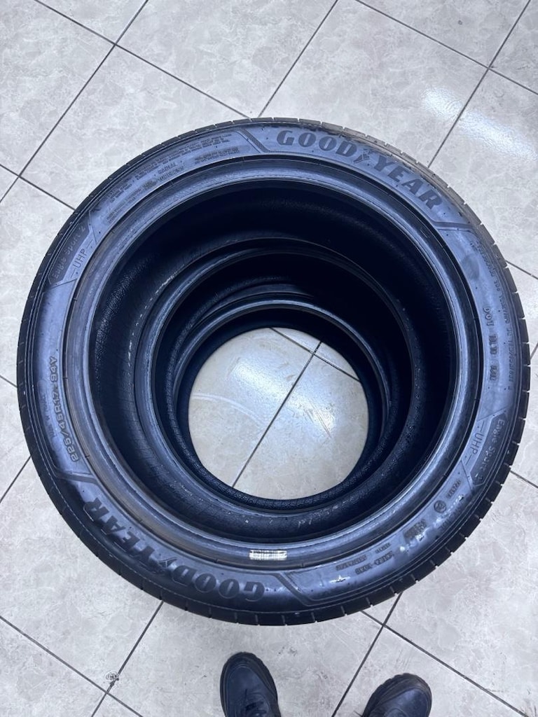225 45 17 GOODYEAR YAZLIK LASTİK TERTEMİZ SIFIR AYARINDA - 3