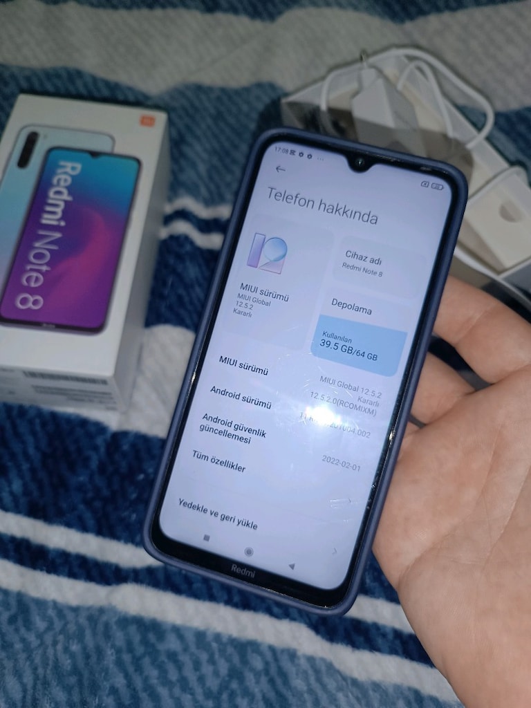 redmi note 8 64gb hafıza yurtiçi cihazı tr - 9