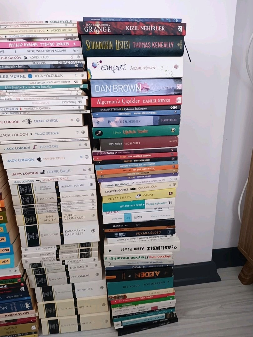 197 kitap roman - kütüphanemi satıyorum - 2
