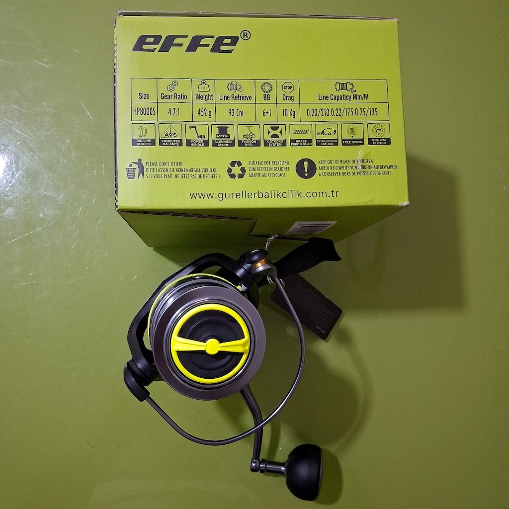 ( Sıfır) EFFE TORQ SURF 8000 S Olta Makinesi - 7