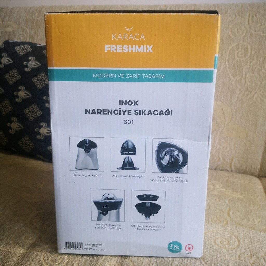 Karaca Freshmix Inox narenciye sıkacağı - 4