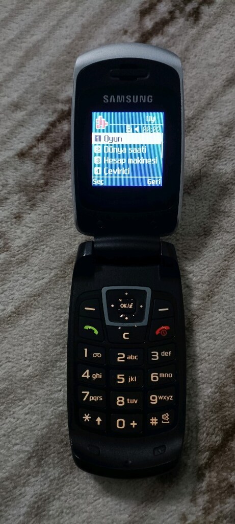 Samsung C270 kapaklı Cep Telefonu - 7