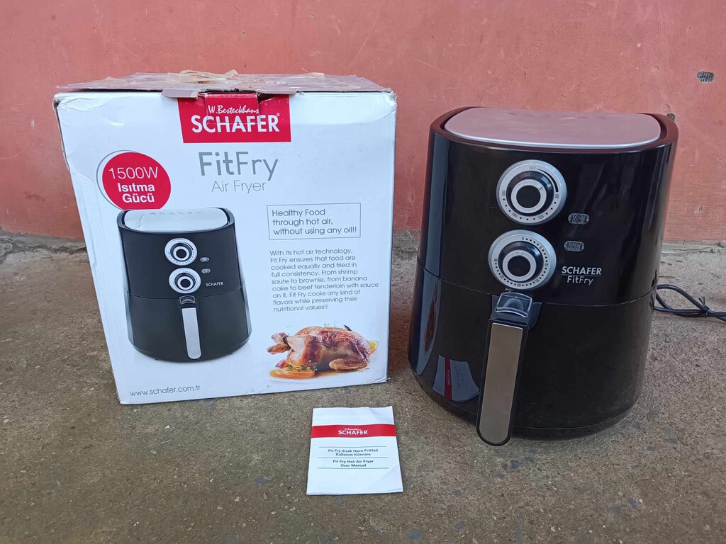 Schafer Fit Fry 3.5 Lt 1500W Sıcak Hava Fritözü - 2