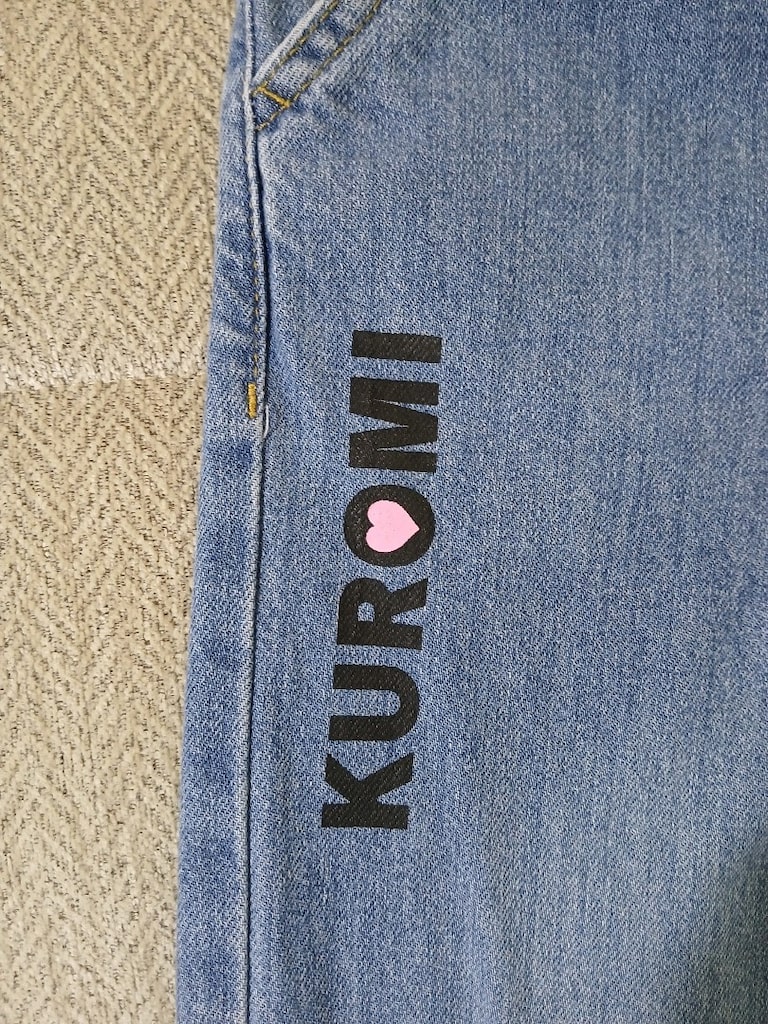 lcw 8-9 yaş kuromi kot pantolon - 3