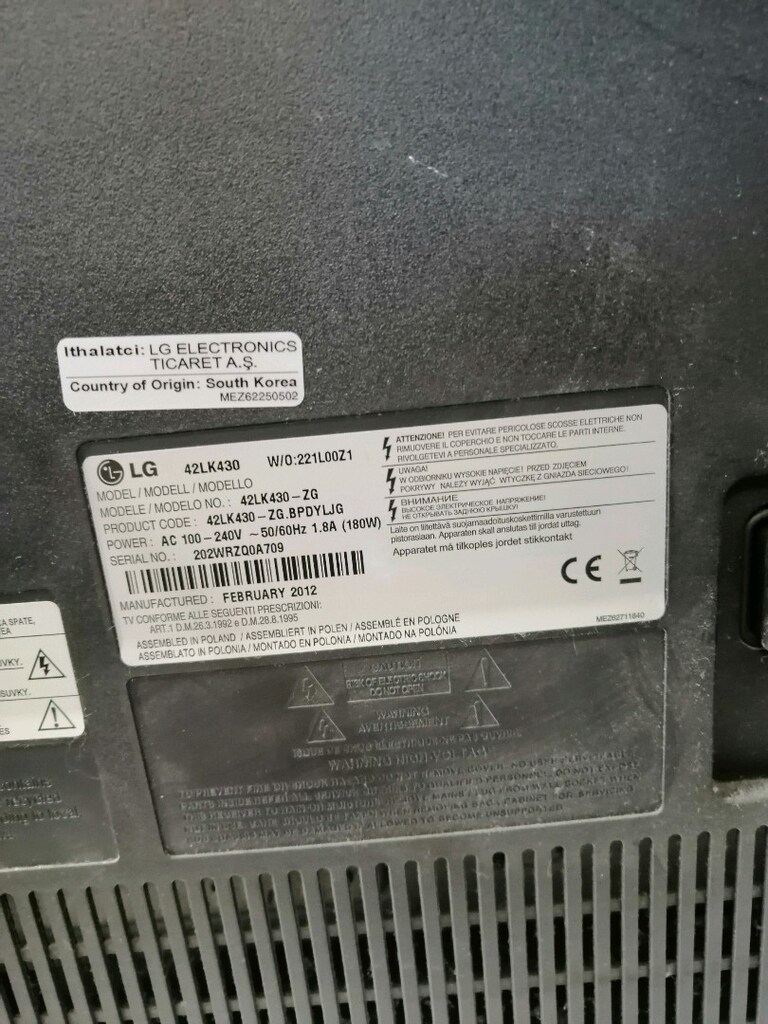LG marka 104 ekran plazma TV - 3