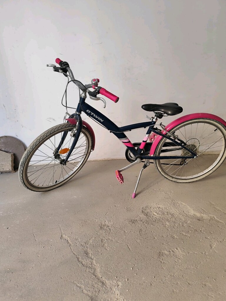 Btwin Original 500 Decathlon 24 jant 6 vites şehir bisikleti temiz - 2