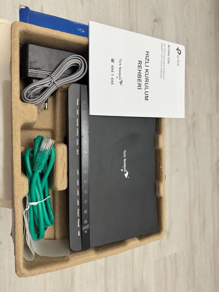 Sıfırdan farksız TP-Link Fiber Modem (8 ay kullanıldı) - 4