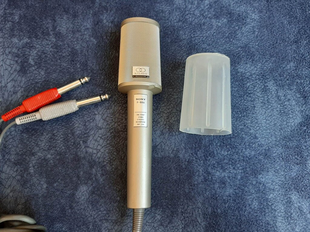 Sony Stereo Dinamik Mikrofon (F-99A) - 3