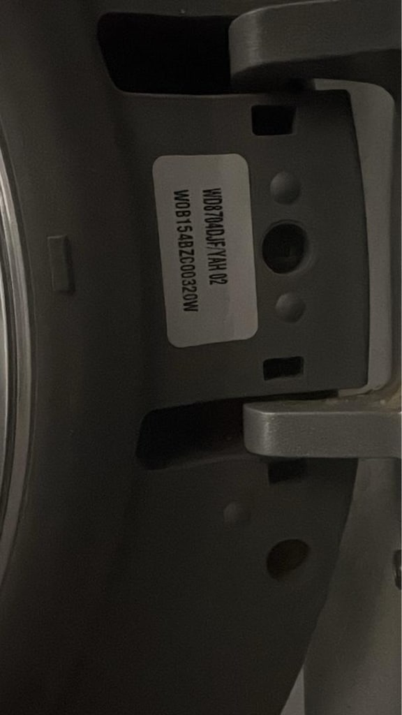 Samsung WD8704DJF Kurutmalı Çamaşır Makinesi Orijinal Çıkma Yedek Parç - 7