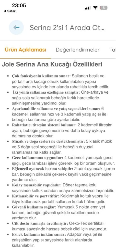 ELEKTRİKLİ ANA KUCAĞI - 8