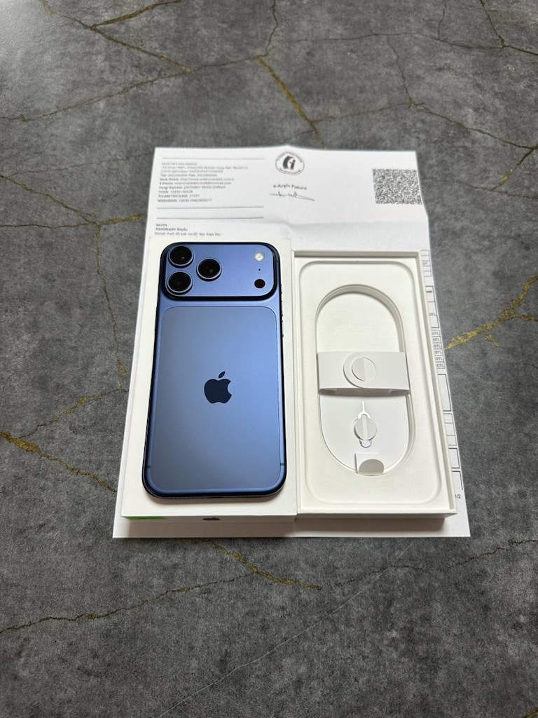 iPhone 17 pro max yurtiçi kutulu faturalı 18 ay garantili pil 99 - 2
