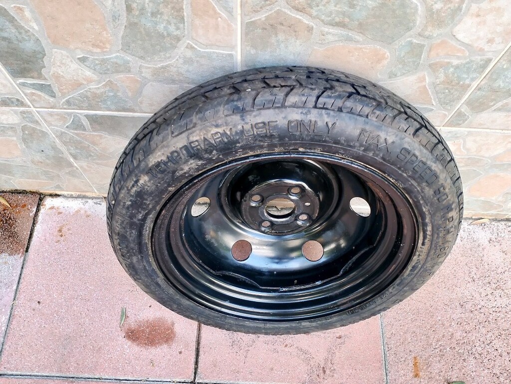 İNCE STEPNE 125/80/15 INCH CANT 4 X 100 - 8