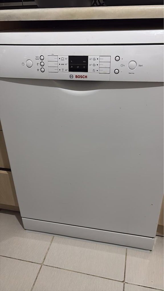 Bosch SMS26DW00T 6 program 13 kişilik bulaşık makinası
