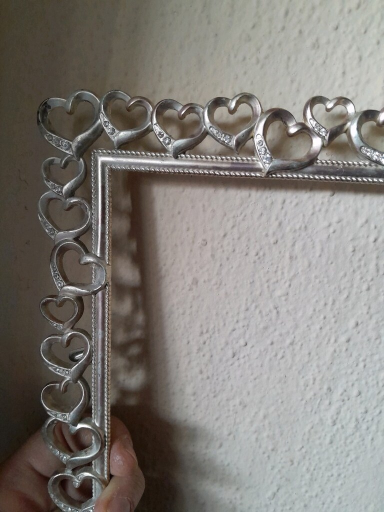 kalpli,taşlı metal çerçeve - 3