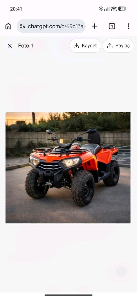 Loncin xwolf 300 şaftlı model sıfır - 3