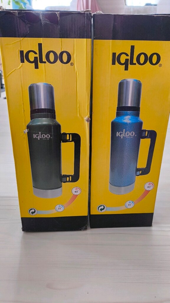 IGLOO 1.5 LT Paslanmaz Çelik Termos | 40 Saat Sıcak - 35 Saat Soğuk - 3