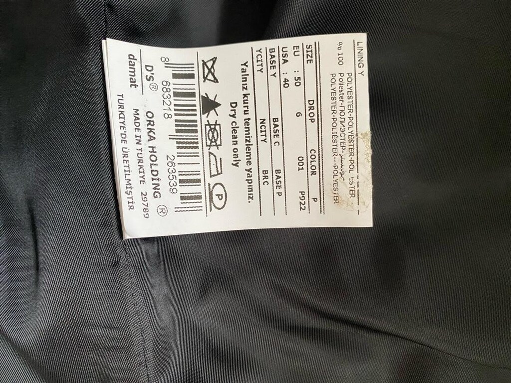 DS DAMAT MARKA CEKET VE YELEK - 12