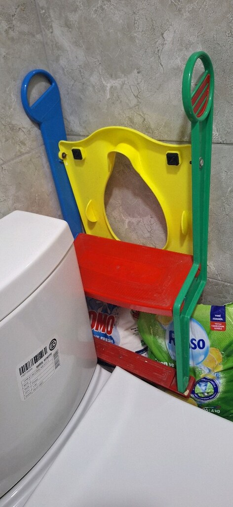Bebek basamaklı klozet alıştırma - 2