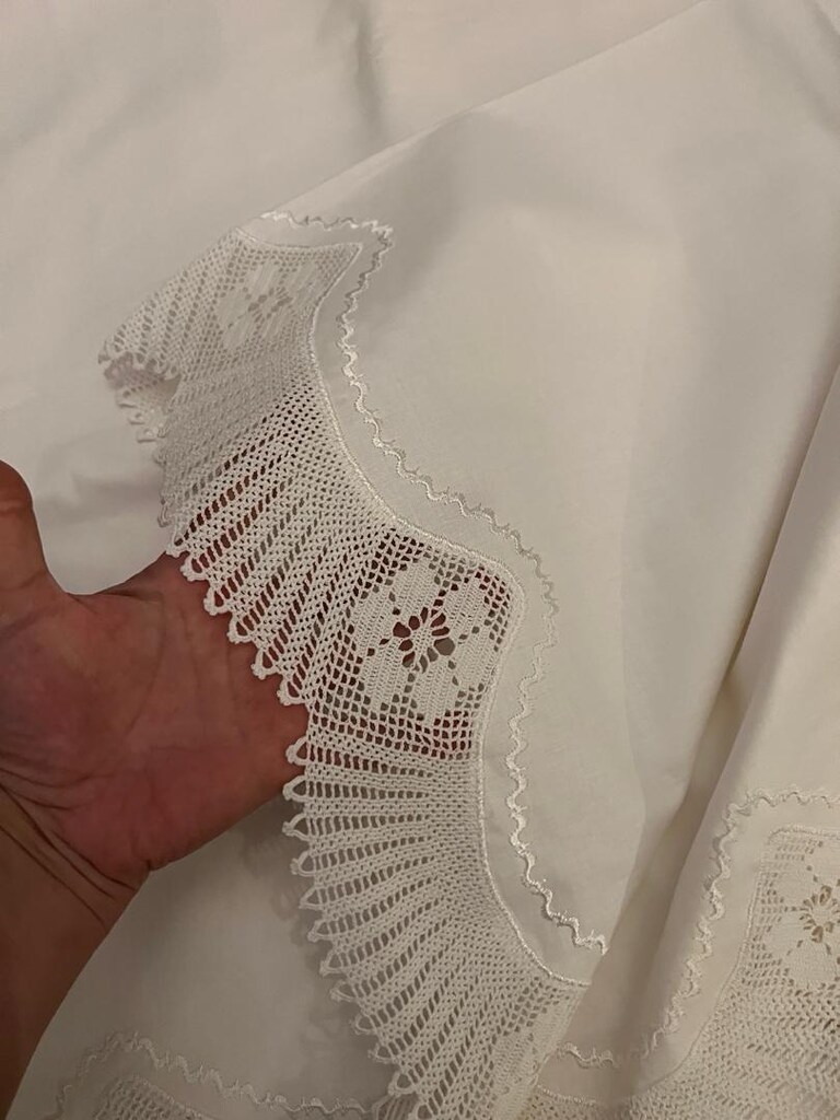 Oymalı Çift Kişilik Çarşaf - 2