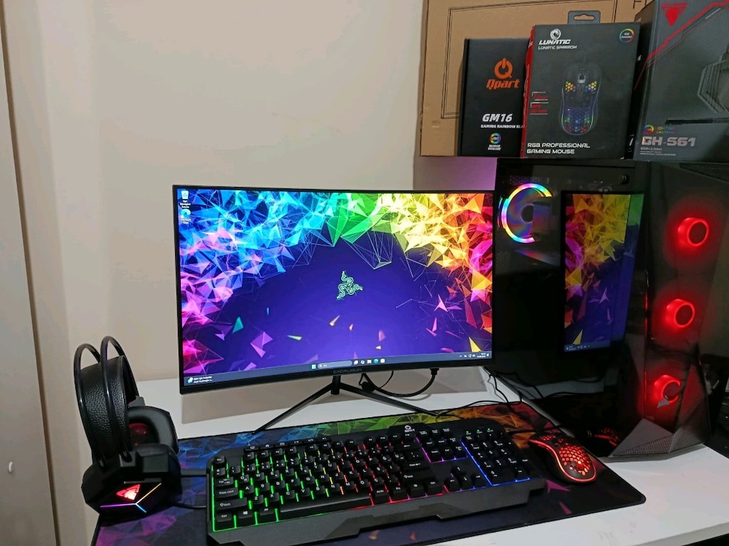 İ5-9400F/1660S/16GB RAM/500GB/200HZ HER ŞEY DAHİL GAMİNG SET - 6