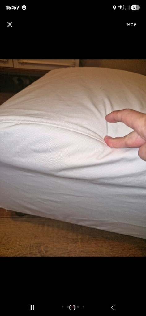 IKEA Desenli Kumaş Puf - 3