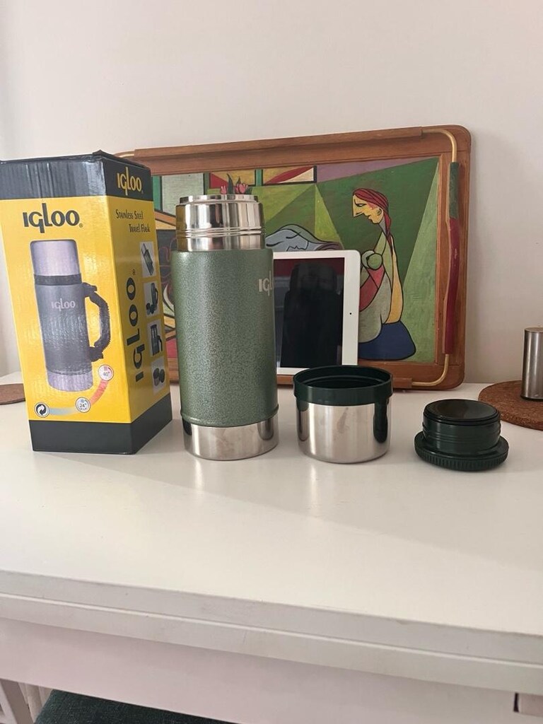 igloo Stainless Steel Travel Flask Termos - Sıfır Ayarında / Kutulu - 2