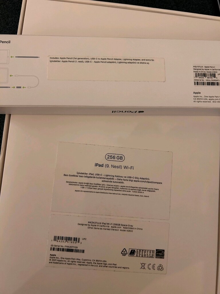 ipad 9. nesi 256 gbl ve 1.nesil kelemi - 8