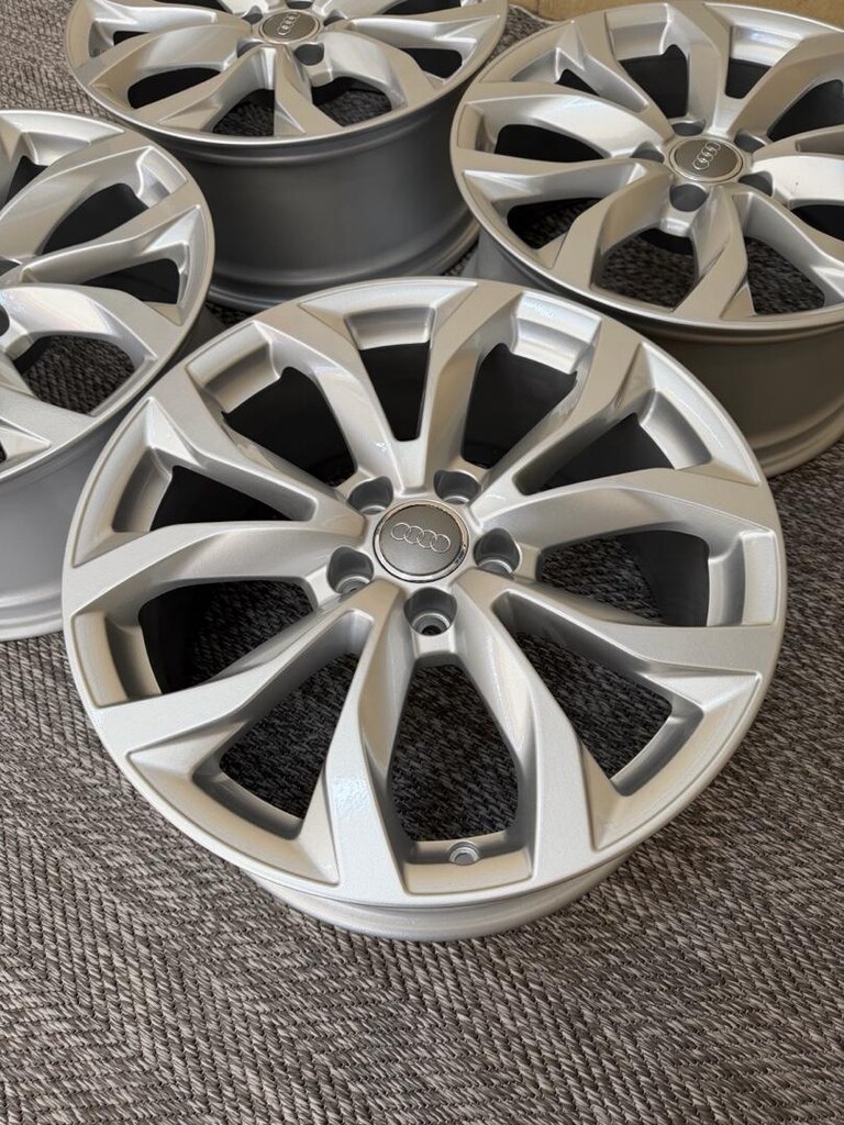 18 İNÇ ORİJİNAL AUDİ A6 S-LİNE QUATTRO JANT TAKIMI HATASIZ - 5
