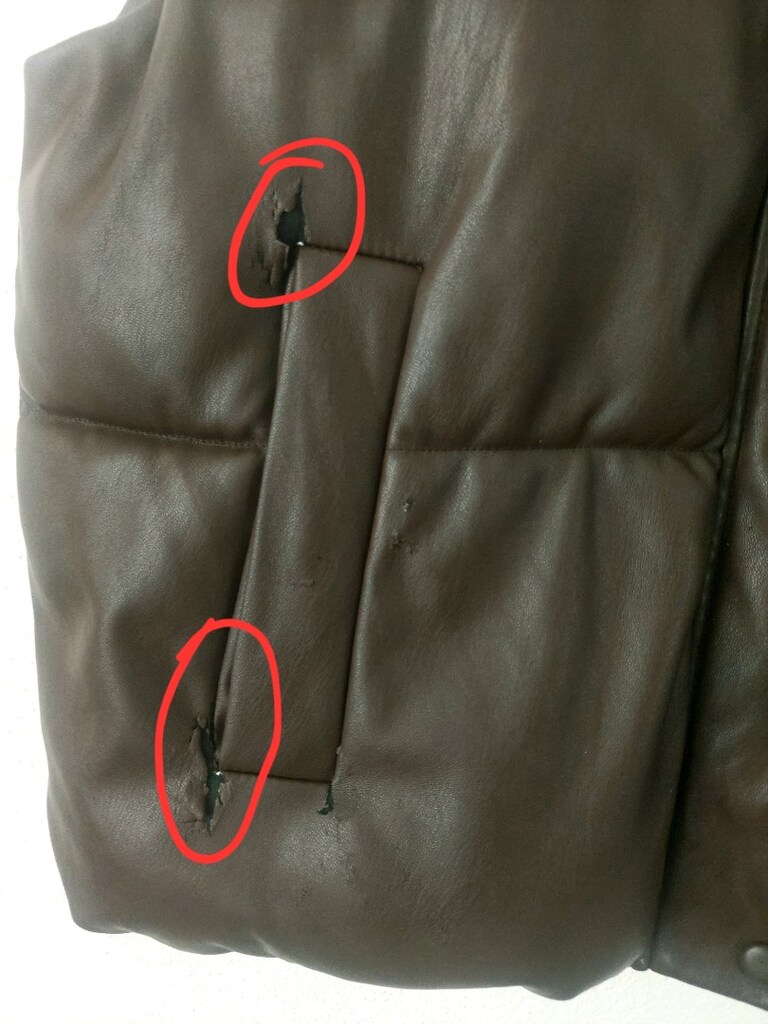 Defacto suni deri kapitone puf yelek - 11