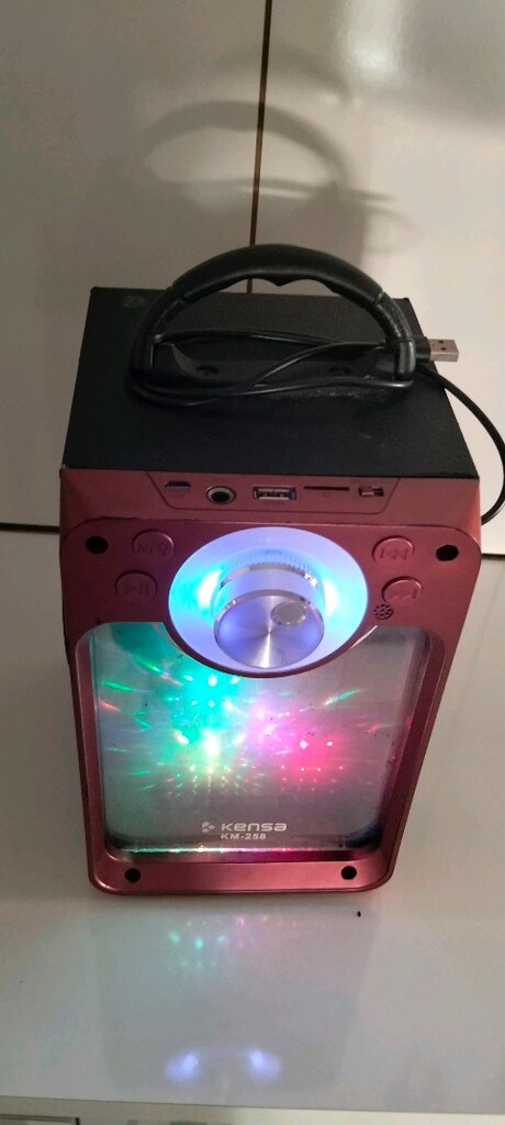 Şarjlı Bluetooth Radyolu USB bellek ses bombası - 3