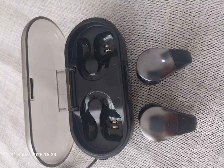 HİFREE T1 CLİP-ON OPEN EAR HEADPHONE BLUETOUTH KULAKLIK - 4