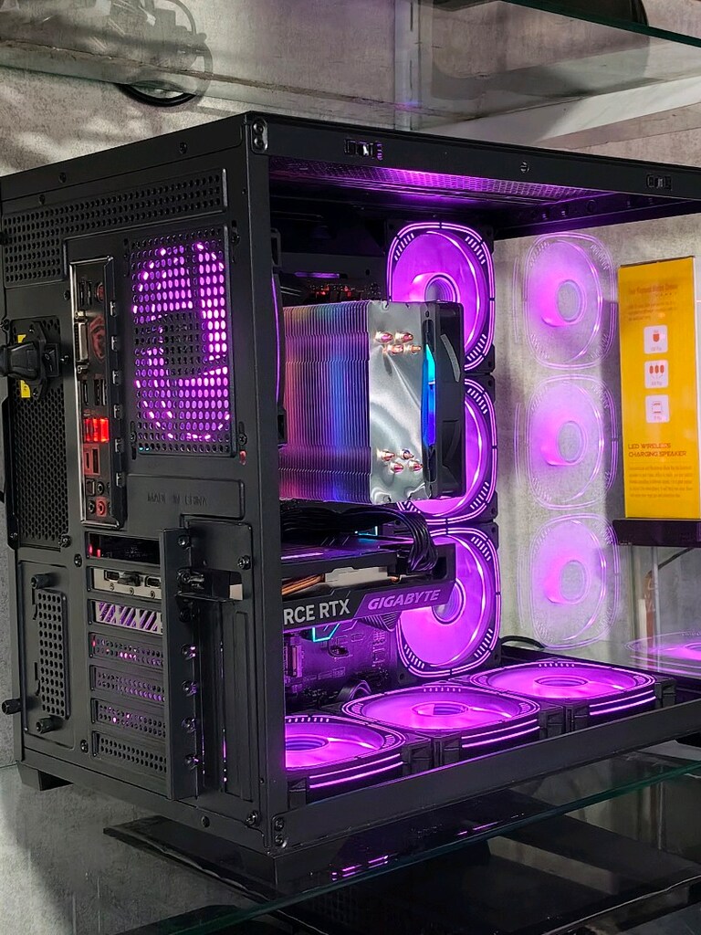 8GB RTX 4060 RYZEN 5 5600 16GB RAM 512GB M2SSD 600W AKVARYUM KASA - 8