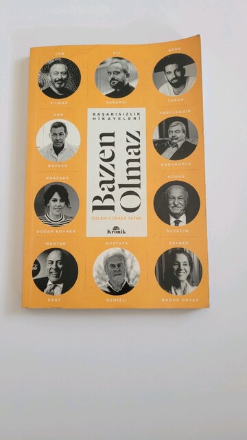 Kitap çok aranan o kitap satılık BAZEN OLMAZ hobi koleksiyon kitap