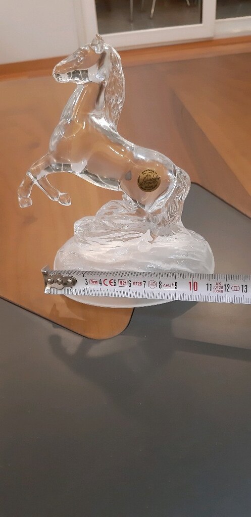 KRISTAL DEKORATİF AT BİBLO - 5