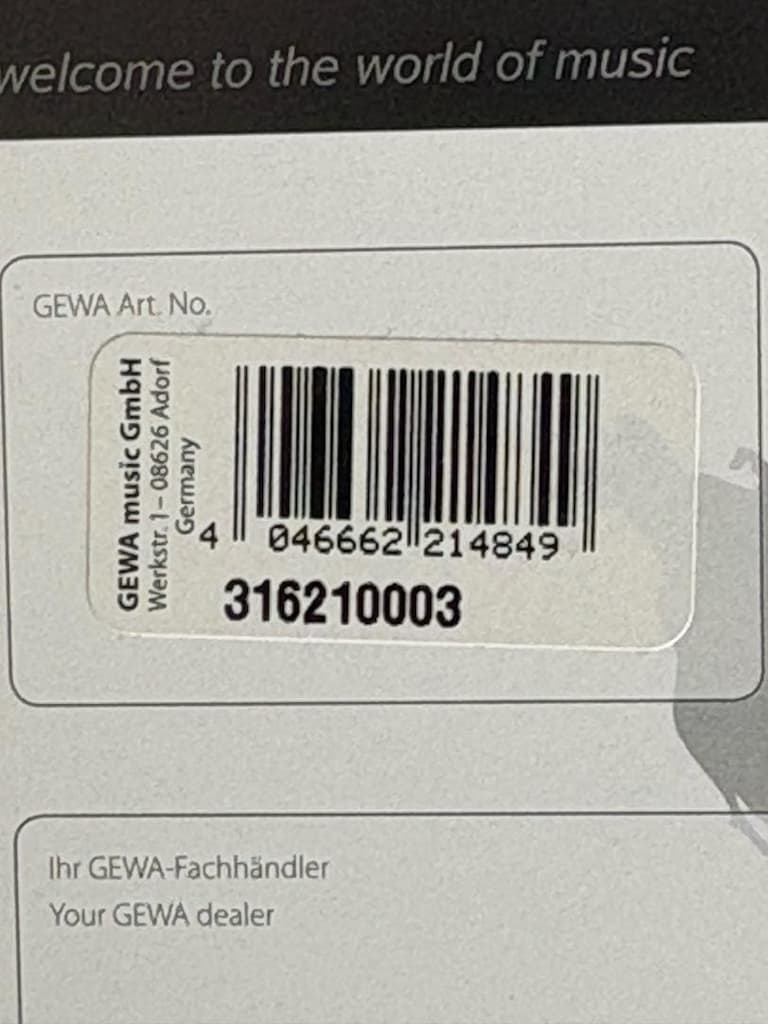 Gewa Air 2.1 KG Metro/Handle Siyah Keman Kutusu - 8