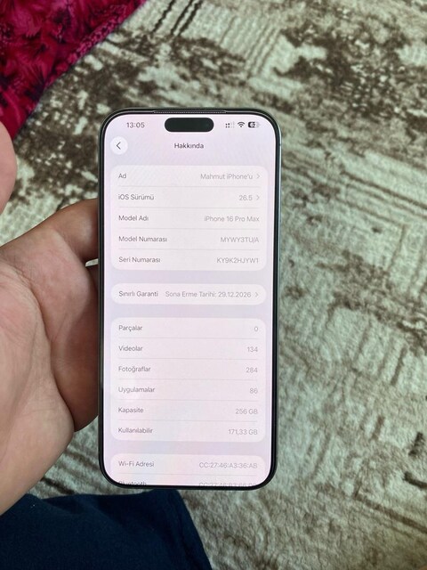 iPhone 16 pro max