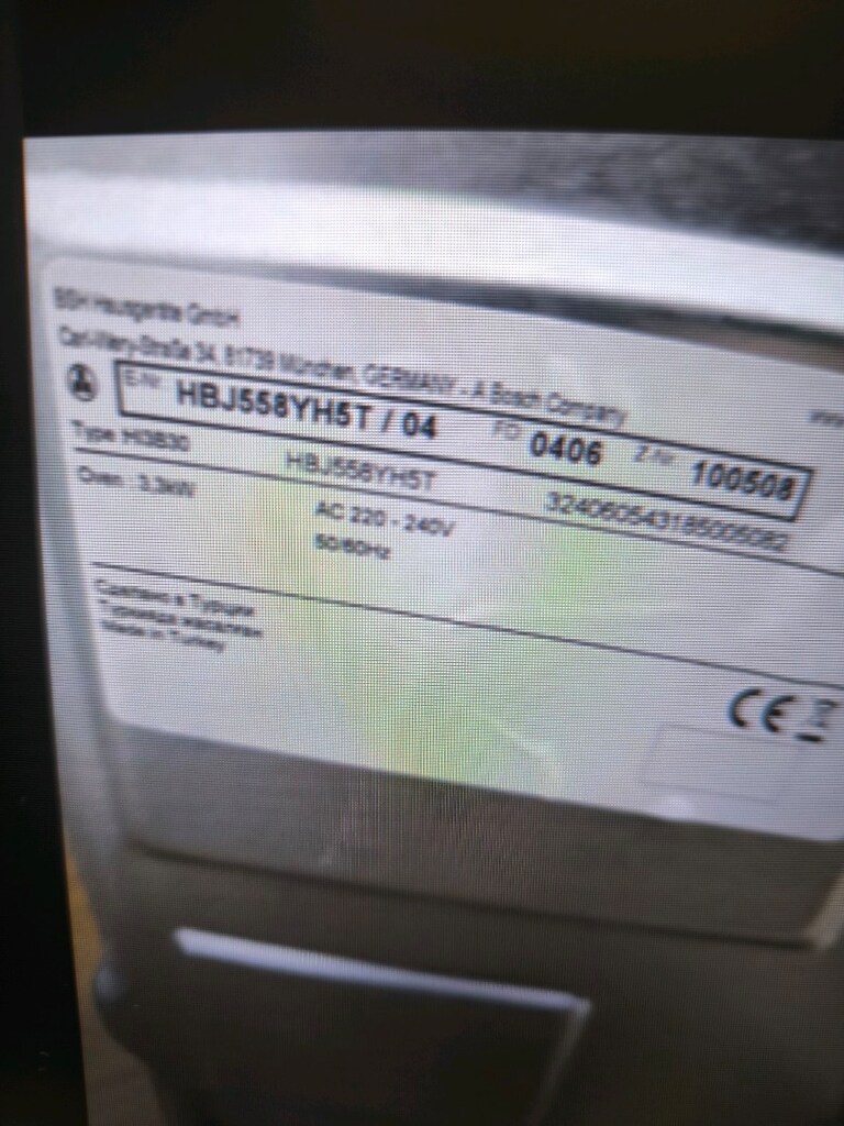 Bosh ankastre fırın lambası - 3