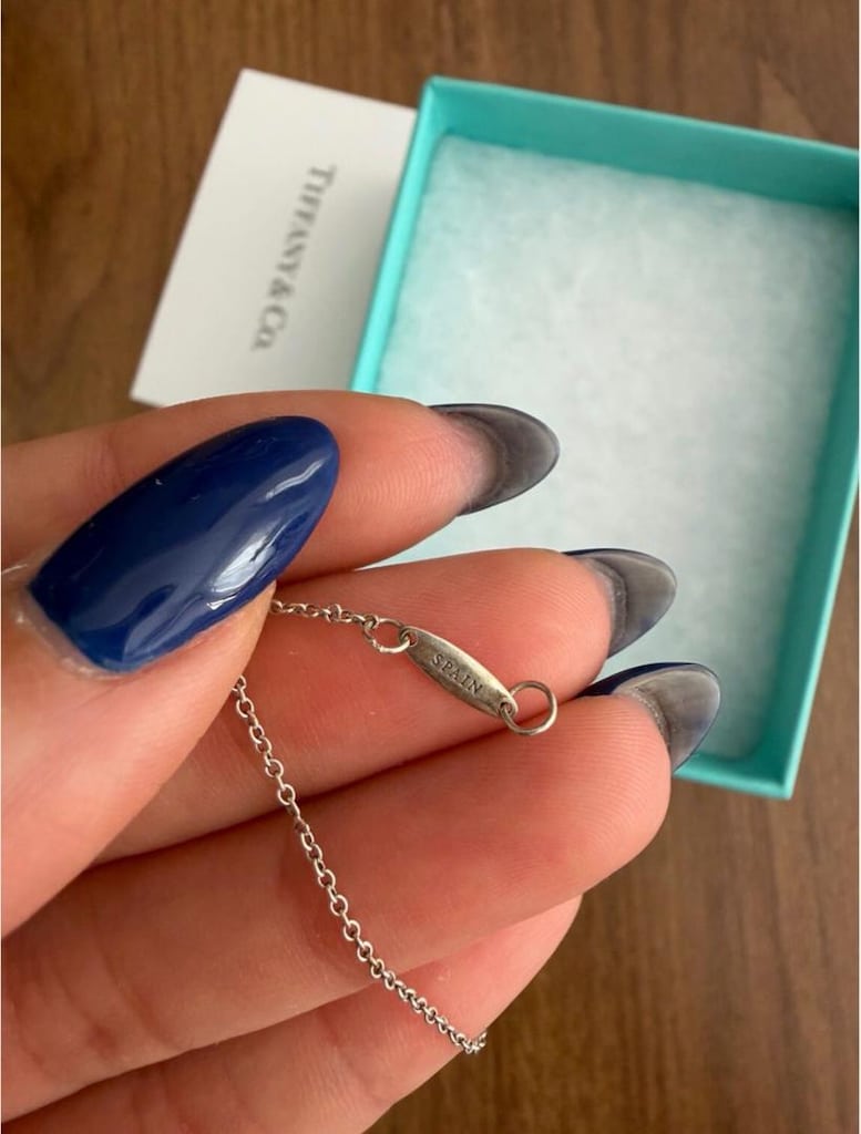 Tiffany & Co. Gümüş Mavi Bileklik - 5