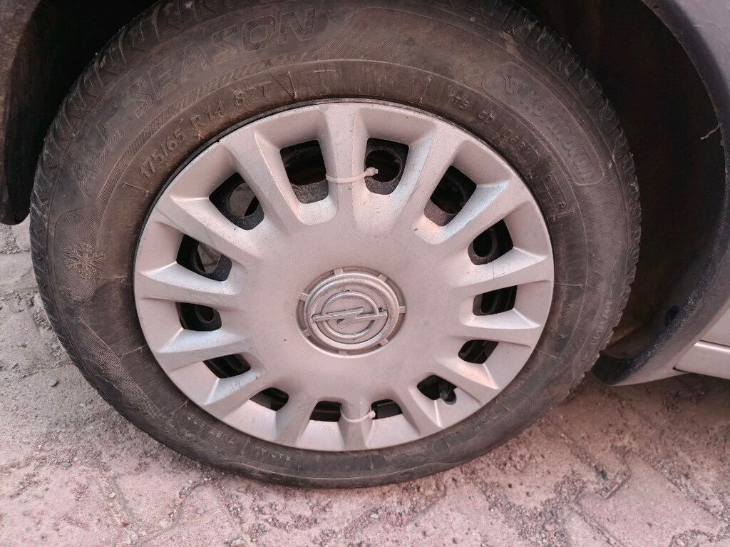 OPEL CORSA ORJİNAL JANT LASTİK TAKIMI 14 İNÇ - 8