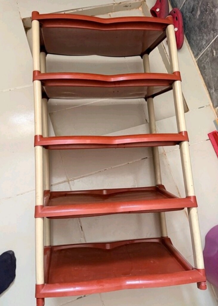 plastik ayakkabilik 5 katli - 2