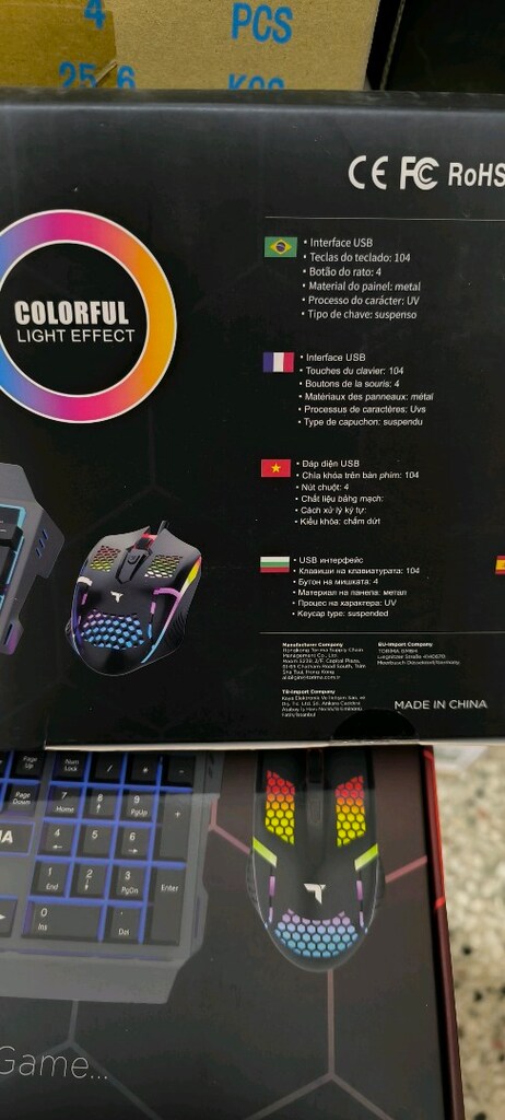 metal kasa, klavye mouse seti. - 4