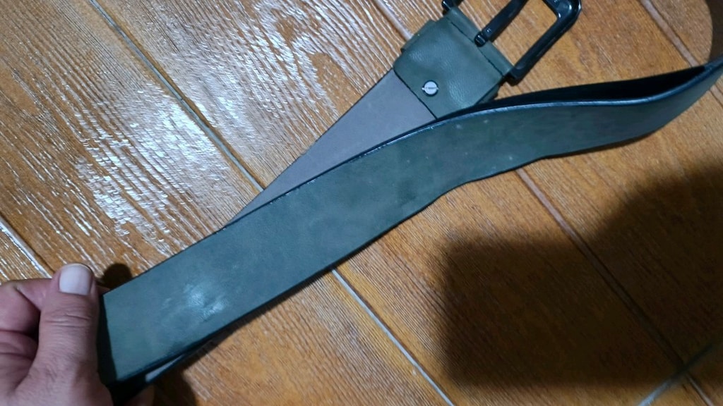 kemer..116 cm uzunluk..Araları açık, dikilebilir - 5