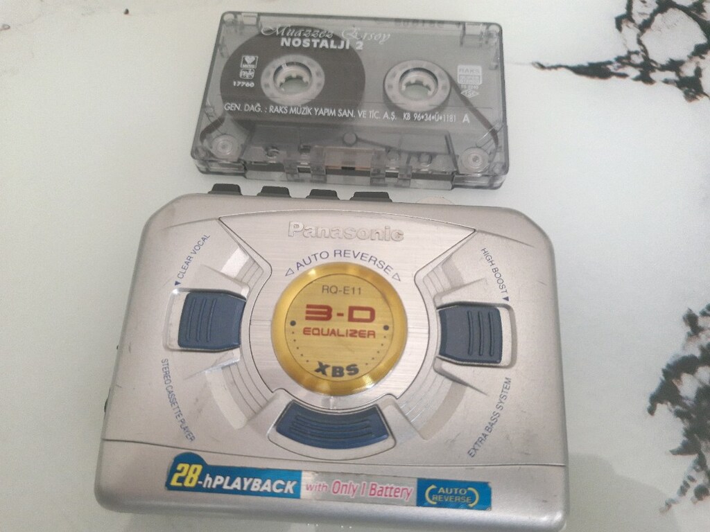 Walkman Panasonic RQ-E11 Kasetçalar - 4