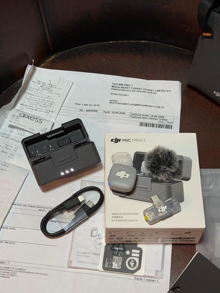 DJI MIC MINI 2 MİKROFON - 2