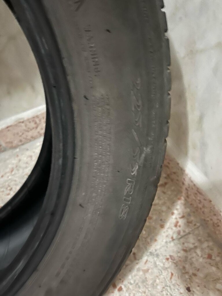 michelin marka 225*55*18 2021 alındı 3 sezon kullanıldı - 4