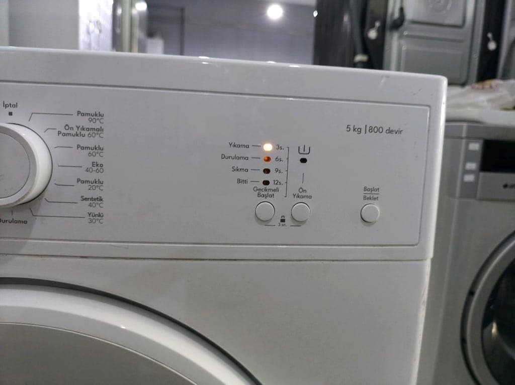 4.000 TL Etkin 4.000 TL Etkin Finlux 5 kg çok temiz çamaşır makinesi 4 - 4