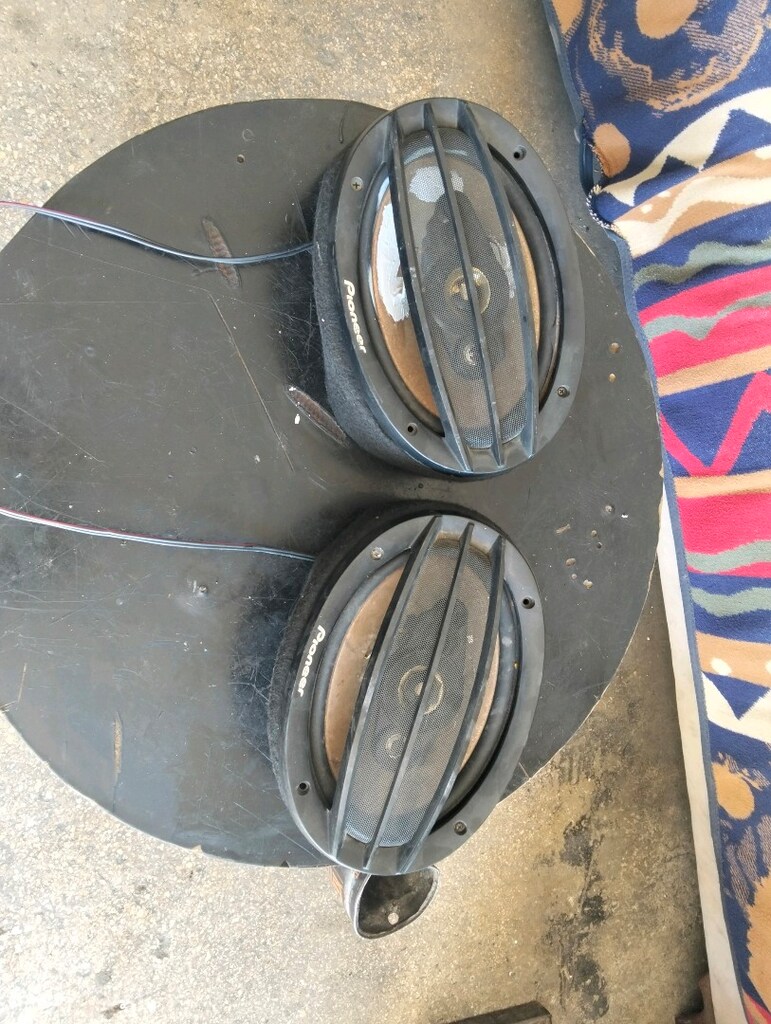 Pioneer 650wat 100rms oval kayık 85lik hoparlör takımı kabinleri dahil - 8