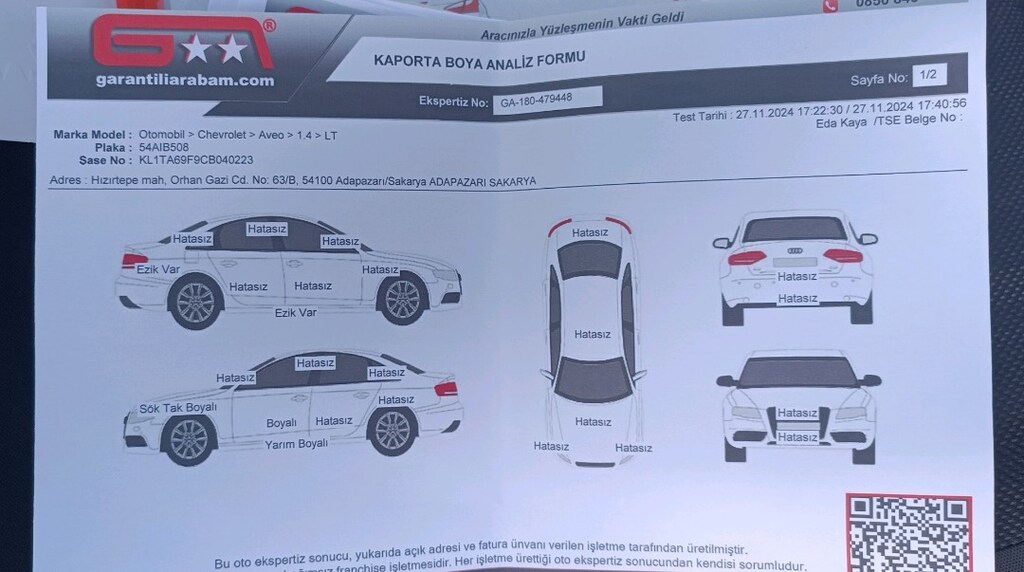 2012 MODEL 200BİN KMDE OTOMATİK HASAR KAYITSIZ - 14