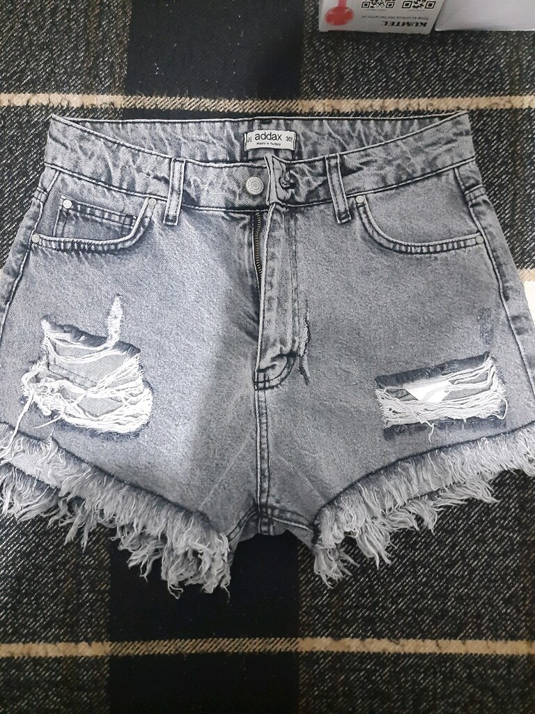 kot şort, jean sort , kot